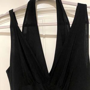 Little Black Dress! American City West. Halter and tank combo sleeves. Size 12